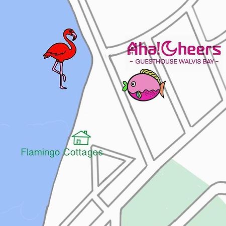 Aha! Cheers Guesthouse 拾间-海 Walvis Bay Bagian luar foto